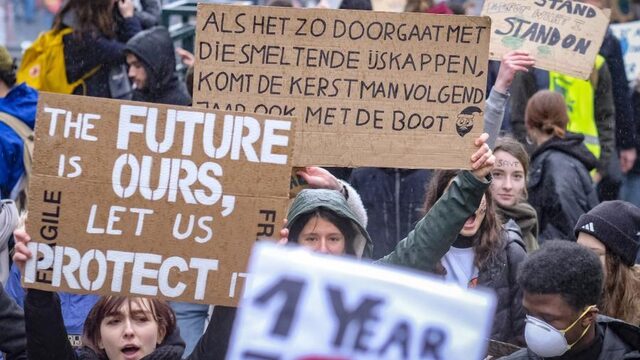 'Klimaat gaat over ónze toekomst'