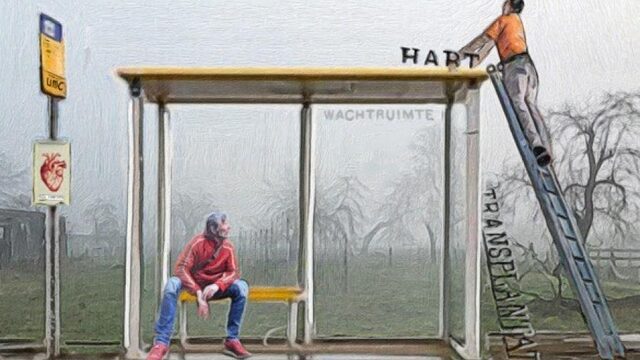 Bas maakte kunst van wachten op harttransplantatie in coronacrisis