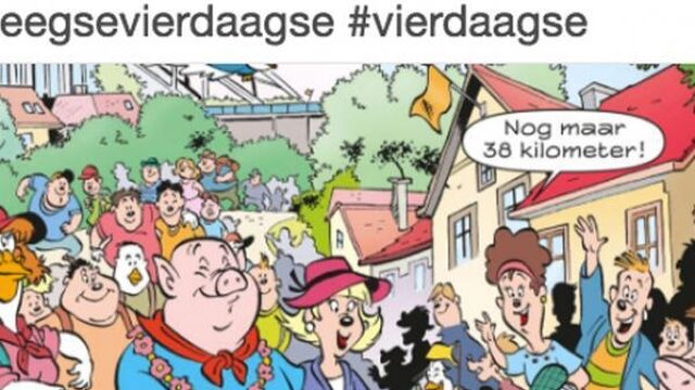 #Vierdaagse: 'humor houdt ons op de been'