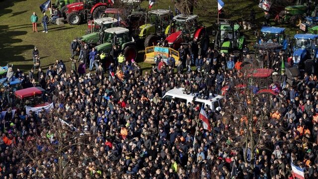 Boerenprotest zit erop, opkomst was lager dan aangekondigd
