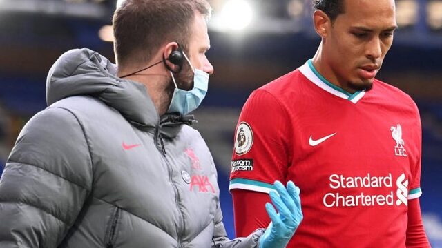 NOS Voetbalpodcast #120: 'Blessure Van Dijk als een bom ingeslagen'
