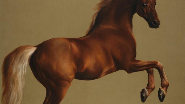 Kunstenaar George Stubbs sneed zelfs in paarden voor het ultieme kunstwerk