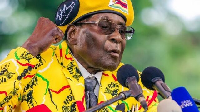 Mugabe uit de partij gezet, hij is nog wel president
