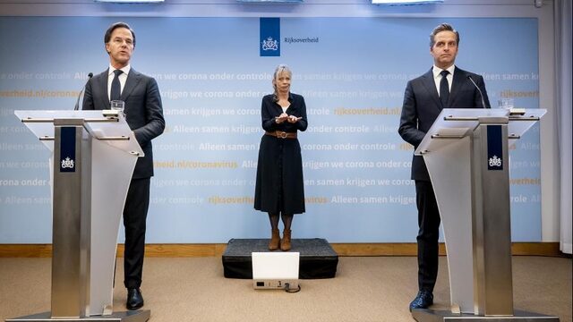 Volg de persconferentie van Rutte en De Jonge live op NPO Radio 1