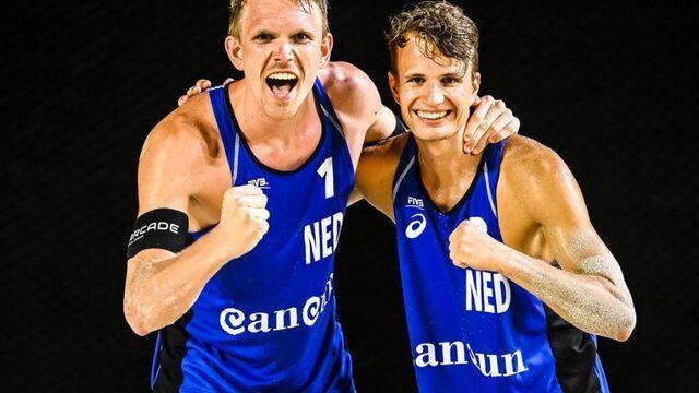 Beachvolleyballers voor de toekomst