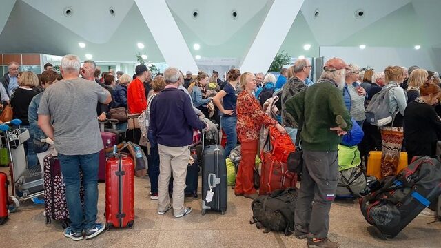 Chaos op Marokkaanse vliegvelden, Nederlanders willen naar huis