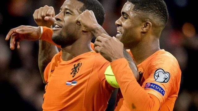 Nederland bouwt een feestje tegen Estland