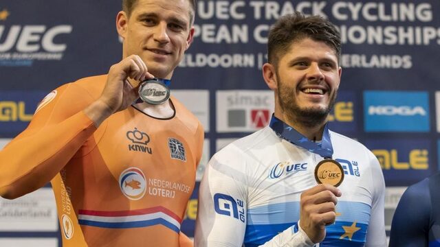 Nederland eindigt bovenaan medailleklassement EK baanwielrennen