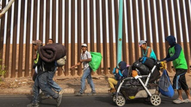 'Karavaan' van migranten niet gehinderd door asieldecreet Trump