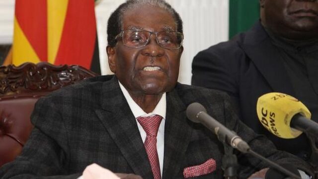 President Mugabe van Zimbabwe afgetreden