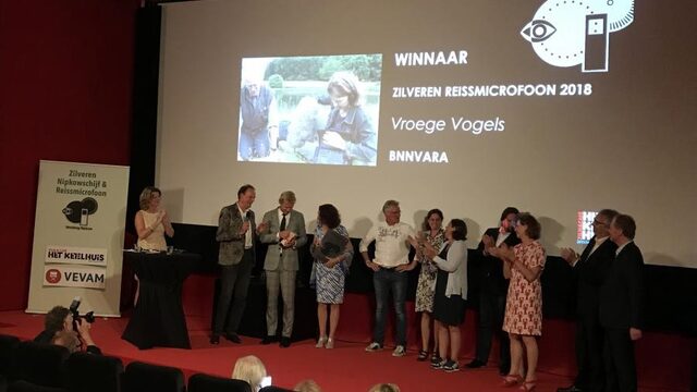 Vroege Vogels wint Zilveren Reissmicrofoon