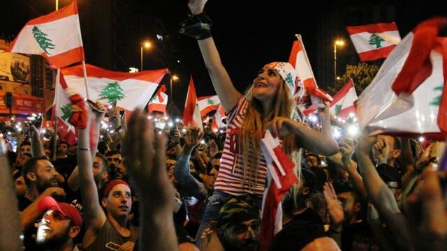 Crisisberaad in Libanon na brede en grootschalige protesten