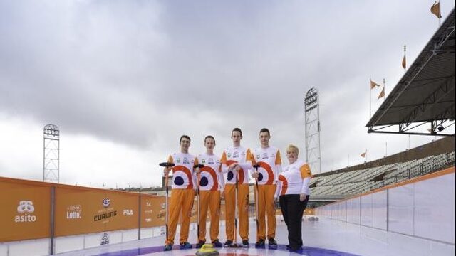 Curlingmannen Oranje stunten op EK