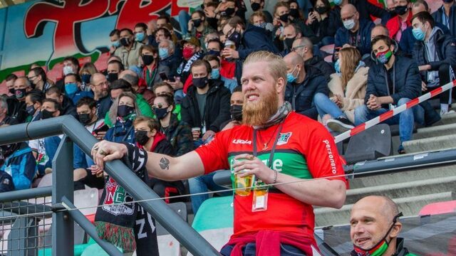 Proef met voetbalsupporters in stadion De Goffert