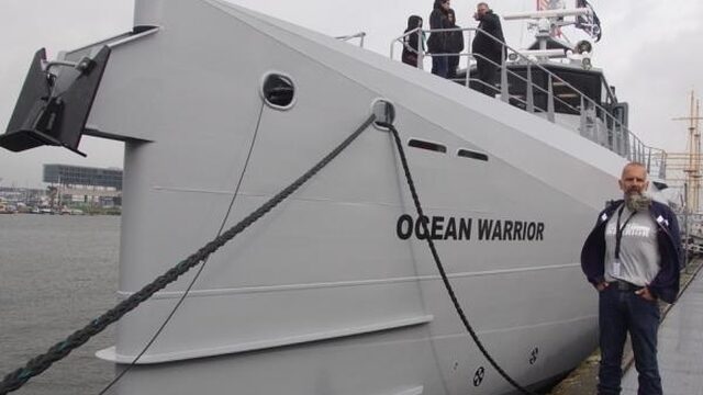Sea Shepherd presenteert nieuw superschip ‘Ocean Warrior’