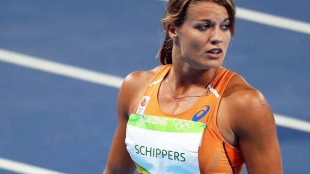 Schippers mist podium op 100 meter