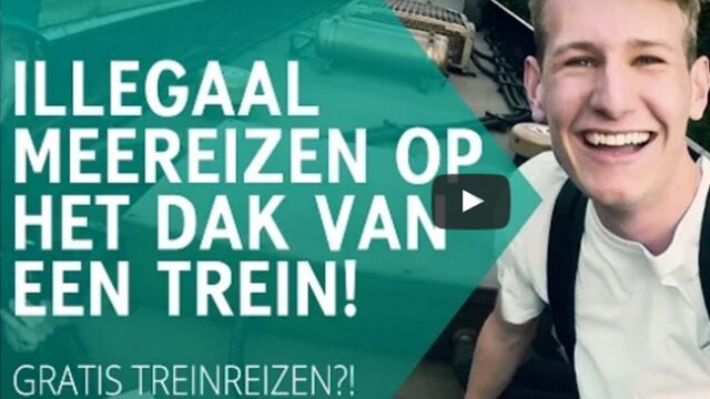 Veolia doet aangifte tegen treinsurfende vlogger