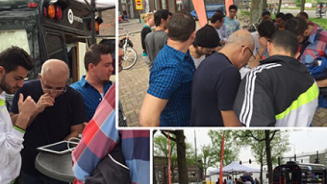 Onderzoek onder vluchtelingen: Bewust voor Nederland gekozen