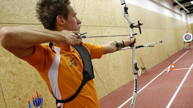 Handboogschutters in de bossen: op weg naar het WK