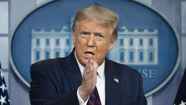 'Als Trump verliest, dan verliest hij van corona'