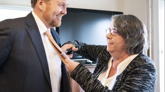 De das van de koning!