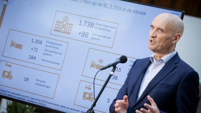 Ernst Kuipers hoopt op daling besmettingen, spreiding patiënten nu al een uitdaging