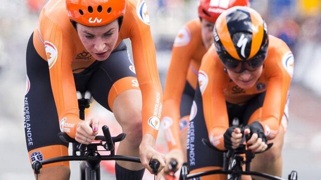 Nederland wereldkampioen wielrennen op nieuw onderdeel