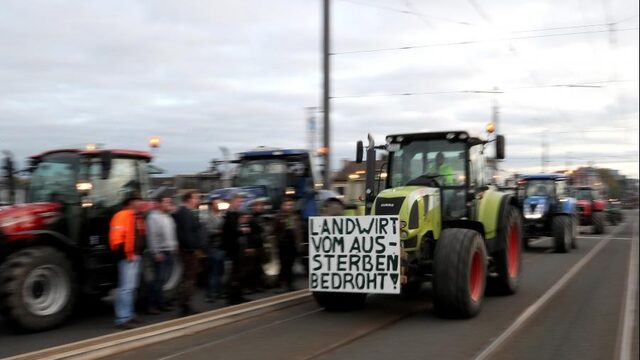 Waarom Duitse boeren nu ook protesteren