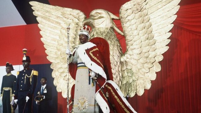 Keizer Bokassa was een dictator in een keizerlijk jasje