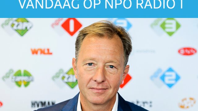 Dit mag je vandaag niet missen op NPO Radio 1