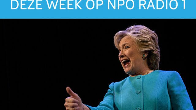 Deze week op NPO Radio 1: debat Clinton/Trump en Europees voetbal