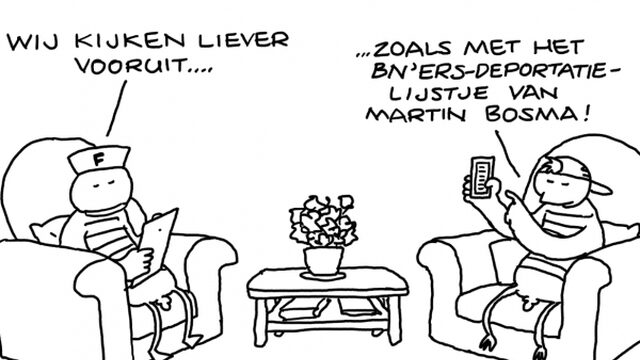 Win 'Het Afzien van 2016' van Fokke en Sukke