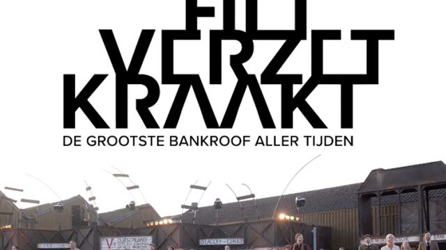 Theaterspektakel toont mensen de grootste bankroof aller tijden