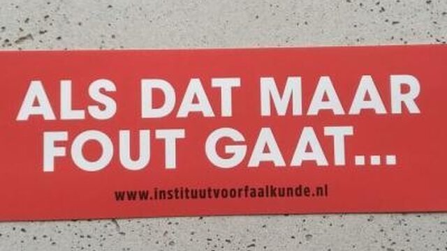 Het Faal Festival - Een feestje voor mislukkingen