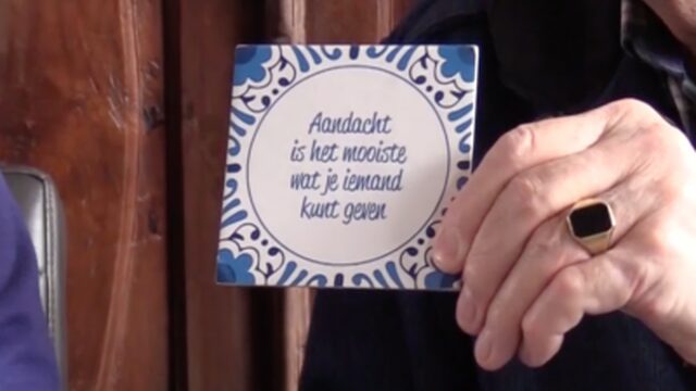 Ouderenvereniging: 'Aandacht is het mooiste wat je iemand kunt geven'