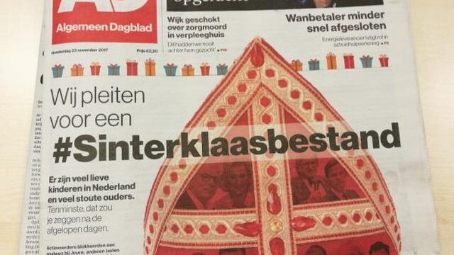 'Sinterklaasbestand AD is een marketingactie'
