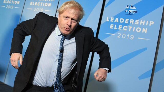 Boris Johnson in voetsporen van oorlogspremier Winston Churchill