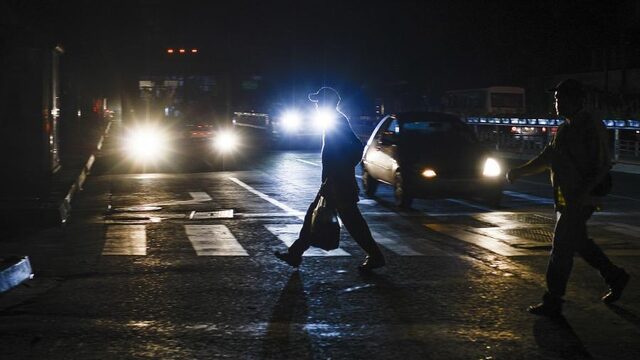 Venezuela weer grotendeels in het donker door stroomuitval