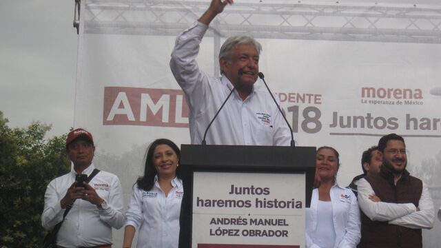 Hij moet Mexico verlossen van corruptie, zelfverrijking en politiek handjeklap