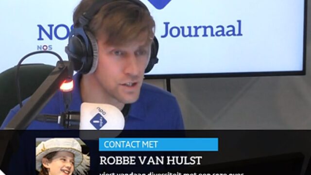 12-jarige Robbe viert Paarse Vrijdag: 'Heel fijn dat je zo eerlijk kunt zijn'