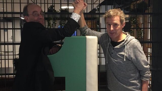 Hans Sibbel over zijn eerste keer op het podium bij de Open Bac: 'Er werd een lont in me aangestoken'