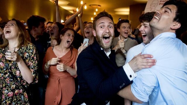 Reacties op de exitpoll: van 'bizarre comeback' tot 'natuurlijk teleurgesteld'