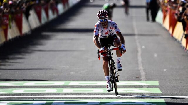 Alaphilippe troeft Mollema en Gesink af in eerste Pyreneeënrit