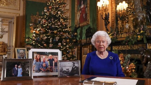 Queen in kersttoespraak: tamelijk hobbelig jaar achter de rug