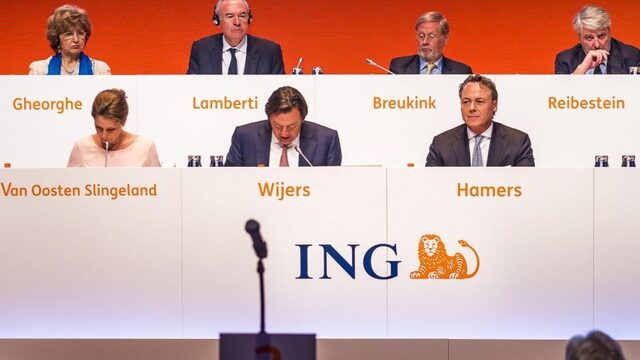 Aandeelhouders trekken steun bestuur ING in