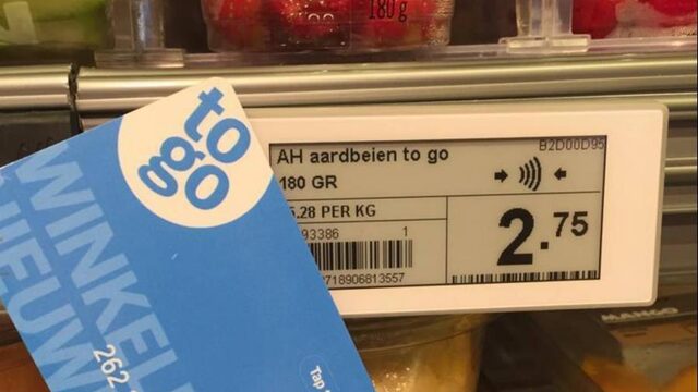Zonder af te rekenen de supermarkt uit; AH begint met kassaloos winkelen