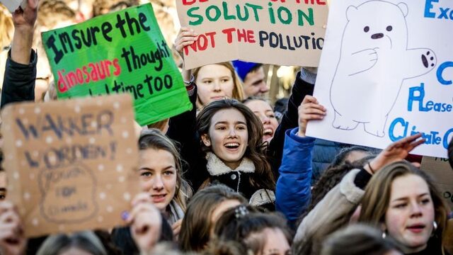 'We mogen trots zijn dat zo veel kinderen hun nek hebben uitgestoken voor klimaat'