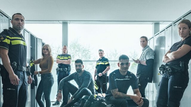Het leven op de politieacademie in 'Dienders'