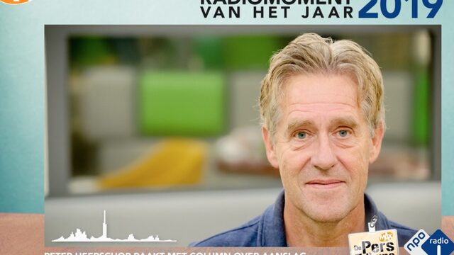 Column Peter Heerschop verkozen tot 'Radiomoment van 2019'
