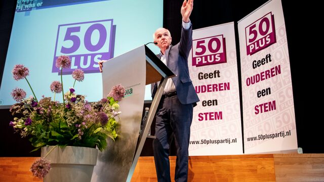 Dag na 'Paasakkoord' is het opnieuw hommeles bij 50Plus